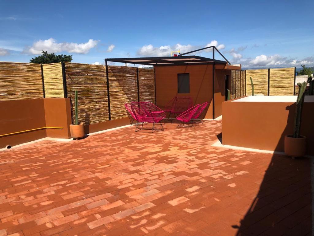 Casa Cronica Apartment Oaxaca Bagian luar foto